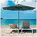 Ombrellone Da Giardino Con Manovella E Testa Inclinabile Ø300x245cm - Foto miniatura 3