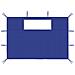 Pareti Con Finestre Per Gazebo 2 Pz Blu - Foto miniatura 3