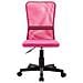 Sedia da Ufficio Rosa 44x52x100 cm in Tessuto a Rete - Foto miniatura 2