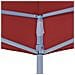 Tetto Per Tendone Per Feste 2x2 M Rosso Borgogna 270 G / m? - Foto miniatura 2