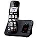 Telefono Cordless KX-TGE260JTB con Display LCD Tasti Grandi Volume Potenziato Ideale per Anziani Colore Nero - Foto miniatura 1