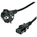 Power Cable, straight IEC Conncector 1.8 m, 1,8 mm (0.0709")  - Foto miniatura 2