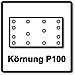 Stf 80x133 Ru2/50 Foglio Abrasivo Rubin 2 / P100 / 80 X 133 Mm - 50 Pz. (499049) Per Levigatrici Rts 400, Rtsc 400, Rs 400, Rs 4, Ls 130 - Foto miniatura 1