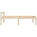 Letto per Anziani 75x190 cm Small Single Legno Massello di Pino - Foto miniatura 4