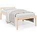 Letto per Anziani 75x190 cm Small Single Legno Massello di Pino - Foto miniatura 1