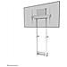 WL55-875WH1 Supporto a Parete Motorizzato per Schermi da 55 a 100" Colore Bianco - Foto miniatura 2