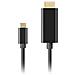 Cavo Usb-c (m) ->hdmi (m) 0.5m 4k 60hz Nero - Foto miniatura 1