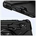 Cover Per Samsung Tab S9, S8 E S7 Antishock Manico Ruotabile Supporto Nera - Foto miniatura 4