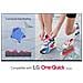 50UL3J-M visualizzatore di messaggi Pannello piatto per segnaletica digitale 127 cm (50") LCD Wi-Fi 400 cd /m² 4K Ultra HD Blu WebOS 16/7 - Foto miniatura 2