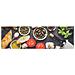 Tappeto Da Cucina Lavabile Vino E Cena 45x150 Cm Velluto - Foto miniatura 2