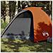 Tenda da Campeggio a Cupola 4 Persone Grigio e Arancione - Foto miniatura 1