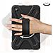 Cover Anti-urto Per Galaxy Tab A9 Plus Cavalletto E Manico Ruotabile, Nero - Foto miniatura 2