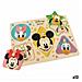 Puzzle Di Legno Per Bambini Disney + 2 Anni 5 Pezzi (12 Unità) - Foto miniatura 1