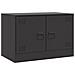 Mobili TV 2 pz Neri 67x39x44 cm in Acciaio - Foto miniatura 3