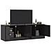 Mobili TV 2 pz Neri 67x39x44 cm in Acciaio - Foto miniatura 6