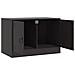 Mobili TV 2 pz Neri 67x39x44 cm in Acciaio - Foto miniatura 9