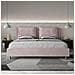 Letto Contenitore Imbottito 180x210 Microfibra Glicine Antea - Foto miniatura 1
