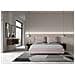 Letto Contenitore Imbottito 180x210 Microfibra Glicine Antea - Foto miniatura 2