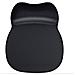 Mouse Pad Ergonomico Con Supporto Polso, Superficie Liscia E Base Antiscivolo Black - Foto miniatura 4