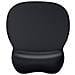Mouse Pad Ergonomico Con Supporto Polso, Superficie Liscia E Base Antiscivolo Black - Foto miniatura 1