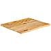 Piano Tavolo Bordi Vivi 40x40x2,5 Cm In Legno Massello Di Mango - Foto miniatura 2