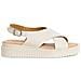 Ivory Casual Open Sandals Sandali Pelle Scarpe Donna Beige Eu 40, 1-28231-42 418 - Foto miniatura 2
