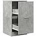 Armadietto Da Farmacia Grigio Cemento 40x41x77,5 Cm Truciolato - Foto miniatura 2