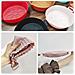 Stampo In Silicone Con Manici Speciale Friggitrice Ad Aria. 24x19x6 Cm. Grado Alimentare. - Foto miniatura 2