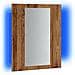 Mobile da Bagno Legno Antico 40x12x45cm in Legno Multistrato - Foto miniatura 3