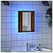 Mobile da Bagno Legno Antico 40x12x45cm in Legno Multistrato - Foto miniatura 2