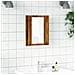 Mobile da Bagno Legno Antico 40x12x45cm in Legno Multistrato - Foto miniatura 4