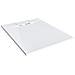Piatto Doccia Azzurro 80 X 100 X 3 Cm Bianco - Foto miniatura 3