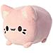 Peluche Gatto 18cm Modello Meowchi Style Kawaii, Rosa - Foto miniatura 2
