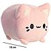 Peluche Gatto 18cm Modello Meowchi Style Kawaii, Rosa - Foto miniatura 3