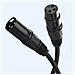 Cavo Microfono Xlr Maschio A Femmina - Cavo Audio Bilanciato Per Studio, Palco E Uso Domestico  10 M - Foto miniatura 2