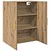 Armadi da Muro 2 pcs rovere artigianale 69.5 x 34 x 90 cm - Foto miniatura 6