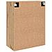 Armadi da Muro 2 pcs rovere artigianale 69.5 x 34 x 90 cm - Foto miniatura 9