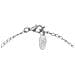 Collana Con Catena In Resina Color Smeraldo Placcata Argento - Foto miniatura 3