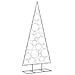 Albero di Natale Decorativo in Metallo Nero 210 cm - Foto miniatura 1
