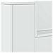 Testiera Bianco 140 x 16,5 x 103,5 cm Legno multistrato - Foto miniatura 8