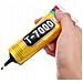 Klej Universale T-7000 15ml - Alta Precisione E Flessibilità | 3 Tubetti | Per Elettronica, Ceramica, Plastica, Metallo, Legno, Carta, Vetro - Foto miniatura 4