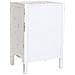 Comodino In Legno Con 3 Cassetti Bianco 45x36x70 - Foto miniatura 4