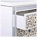Cassettiera In Legno E Vetro Con 5 Cassetti 48x30x89 - Foto miniatura 6