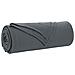 Coperte da Pile 6 pcs Grigio scuro 210 x 140 cm Panno - Foto miniatura 4