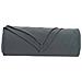 Coperte da Pile 6 pcs Grigio scuro 210 x 140 cm Panno - Foto miniatura 5