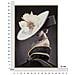Stampa Su Tela Donna Con Fiore 1-multicolore-legno-62x4x92 Cm - Foto miniatura 7