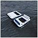 Isola galleggiante Hydro-Force 2 pcs Bianco e Blu PVC - Foto miniatura 2