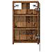 Mobiletto per specchio da bagno Legno vecchio 30 x 10,5 x 50 cm - Foto miniatura 6