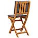 Sedie Bistro da Giardino 8 pcs Grigio Scuro 38 x 46 x 85 cm - Foto miniatura 8