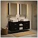 Set di mobili per il bagno 5 pcs Rovere Nero - Foto miniatura 2